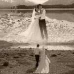 Lake Tekapo water and mountains