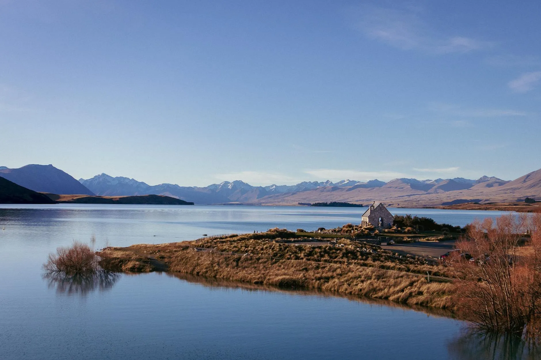 Church of the Good Shepherd The Church of the Good Shepherd on the shore of Lake Tekapo in autumn light