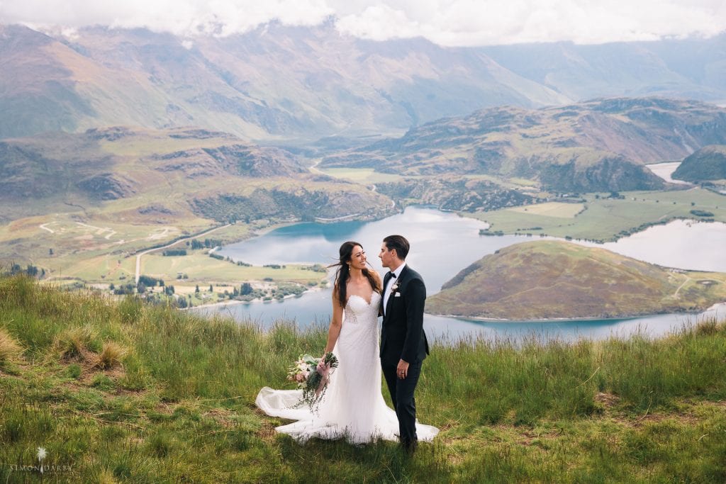 Stephanie and Salvatore's intimate wedding on Coromandel Peak, Wanaka